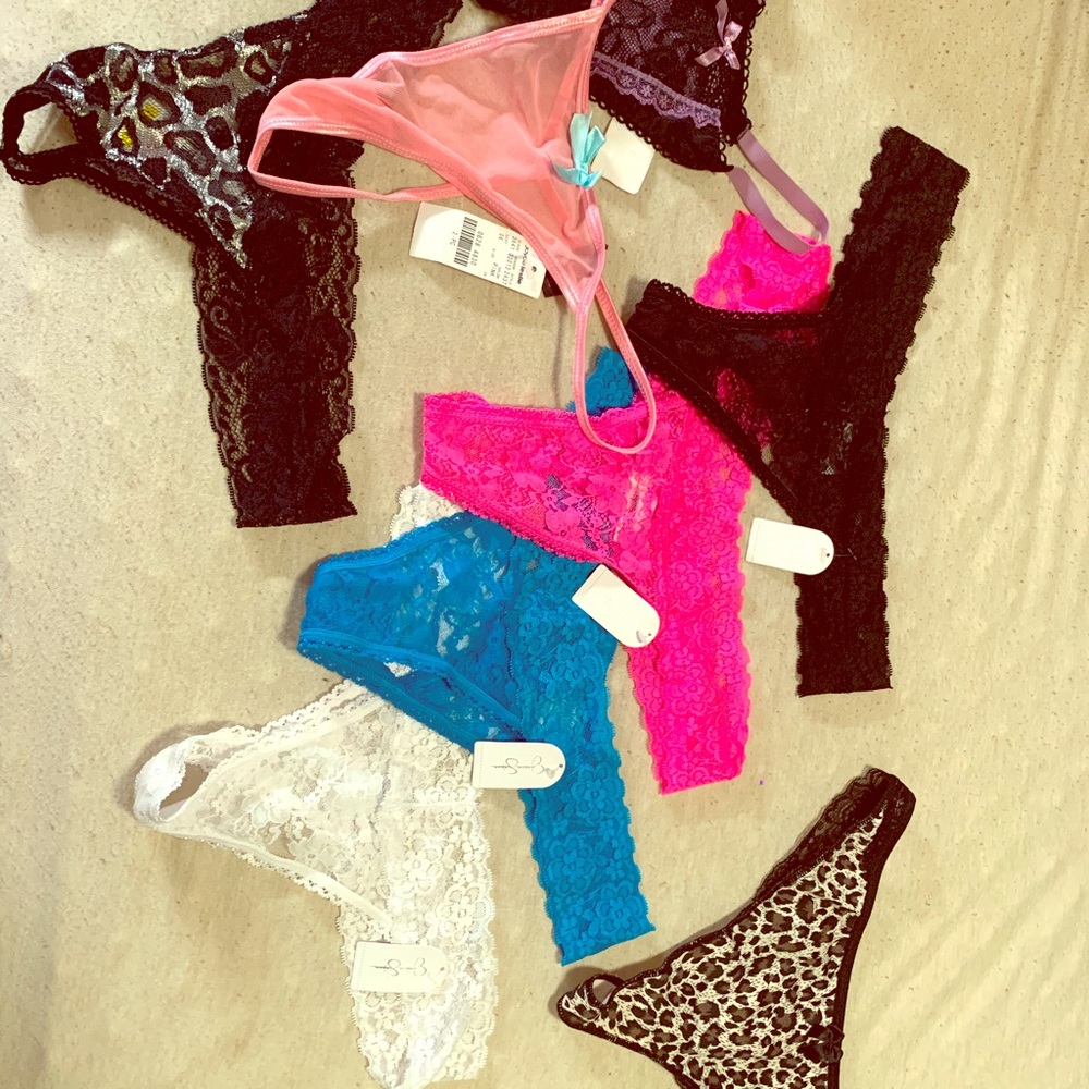 Thongs underwear 8 total